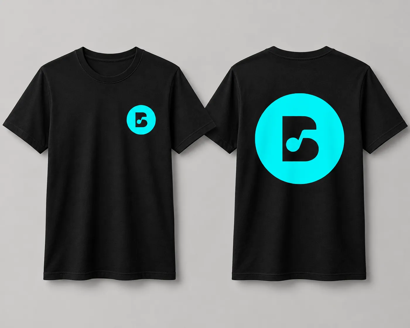 Camisetas con la identidad de BNote Music