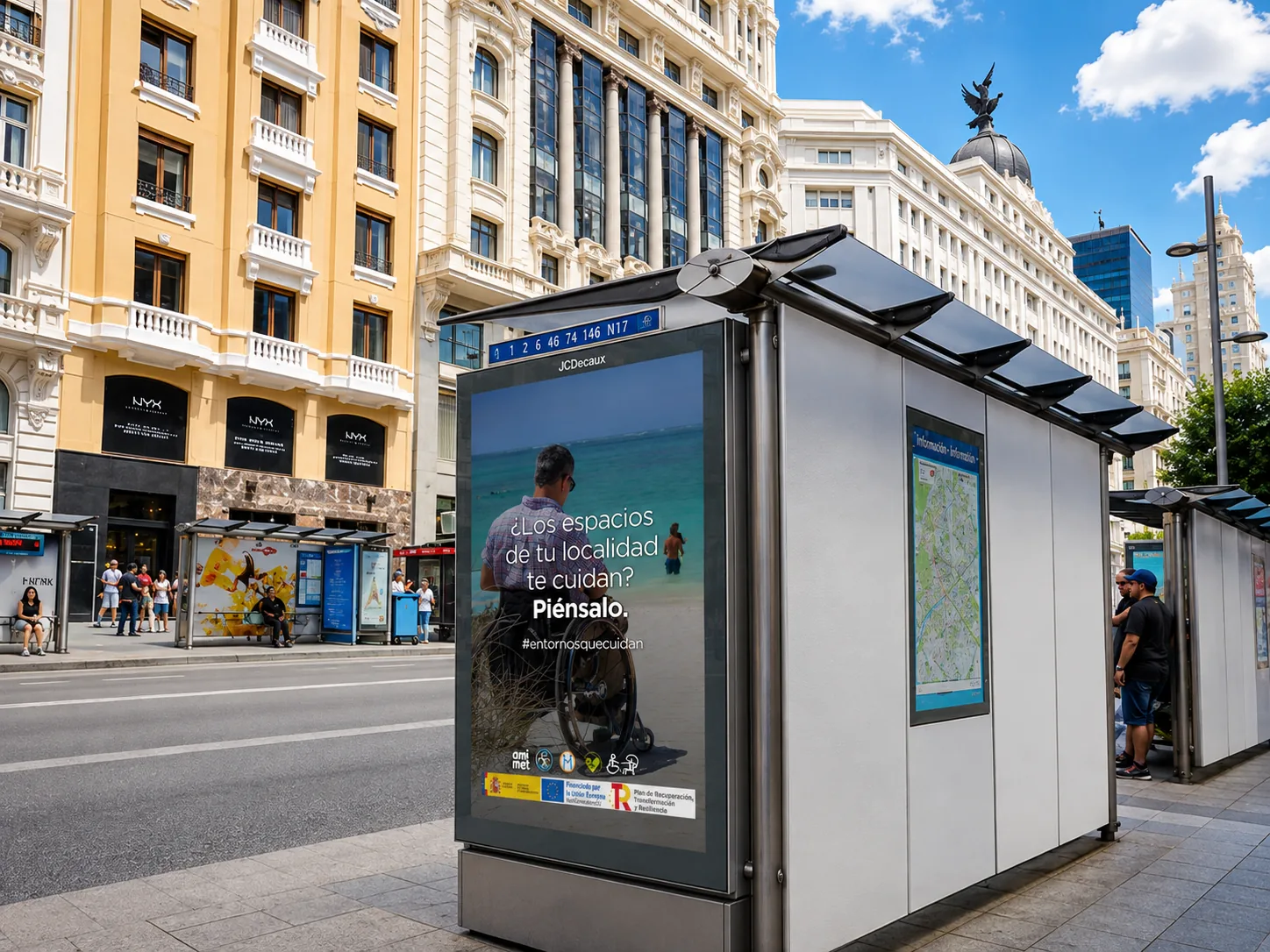 Campaña exterior por la accesibilidad