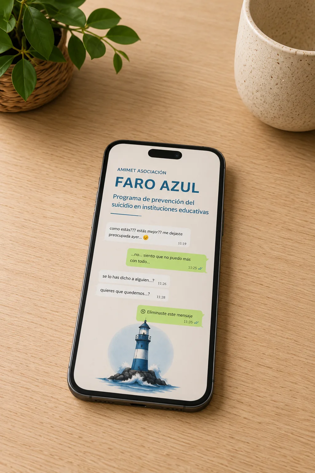 Llavero del proyecto El Faro