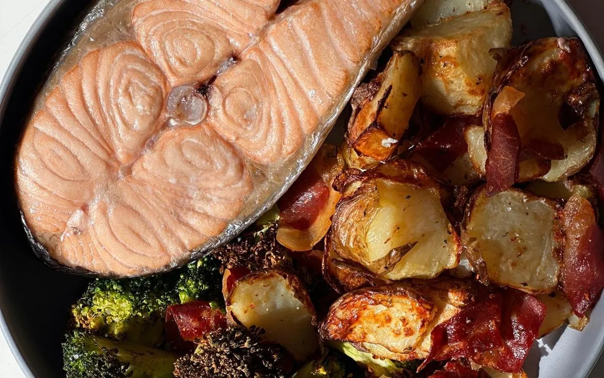 Plato de las recetas del ebook de Anairis Nutrición