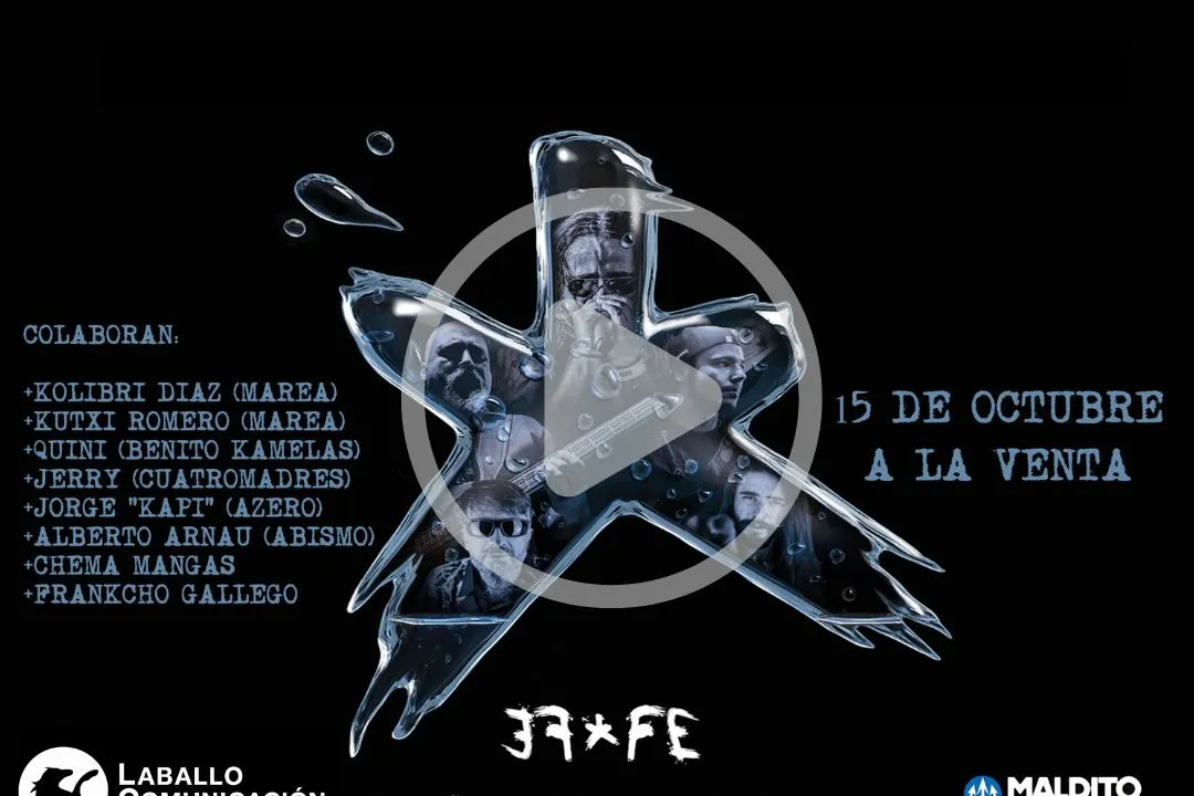Portada del disco en directo X años de un trago de EFFE