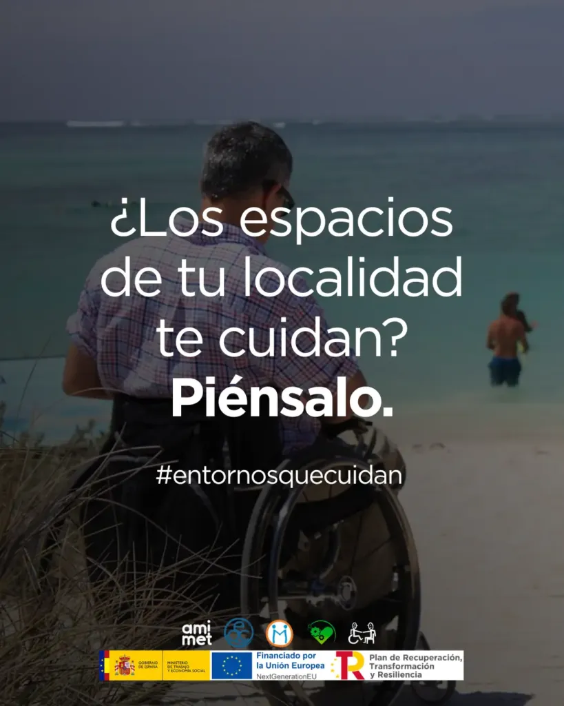 Pieza de campaña: ¿Los espacios de tu localidad te cuidan? Piénsalo