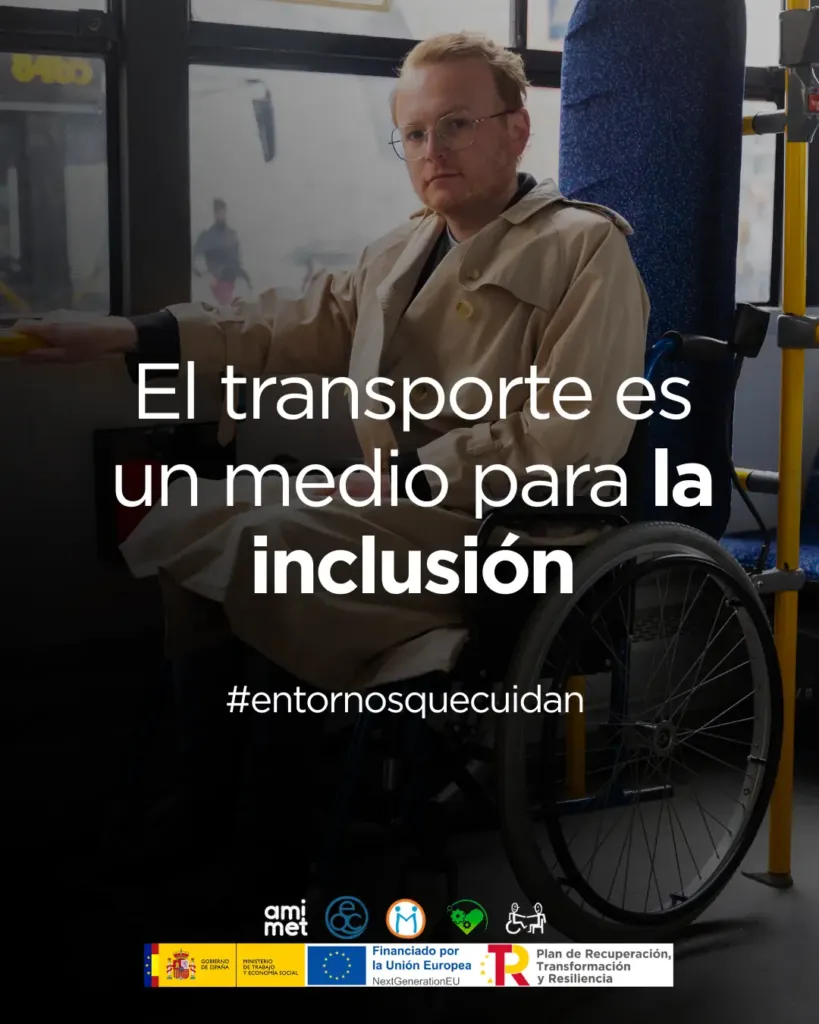 Pieza de campaña: el transporte como medio para la inclusión
